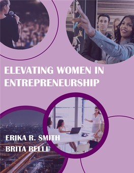 Elevating Women in Entrepreneurship