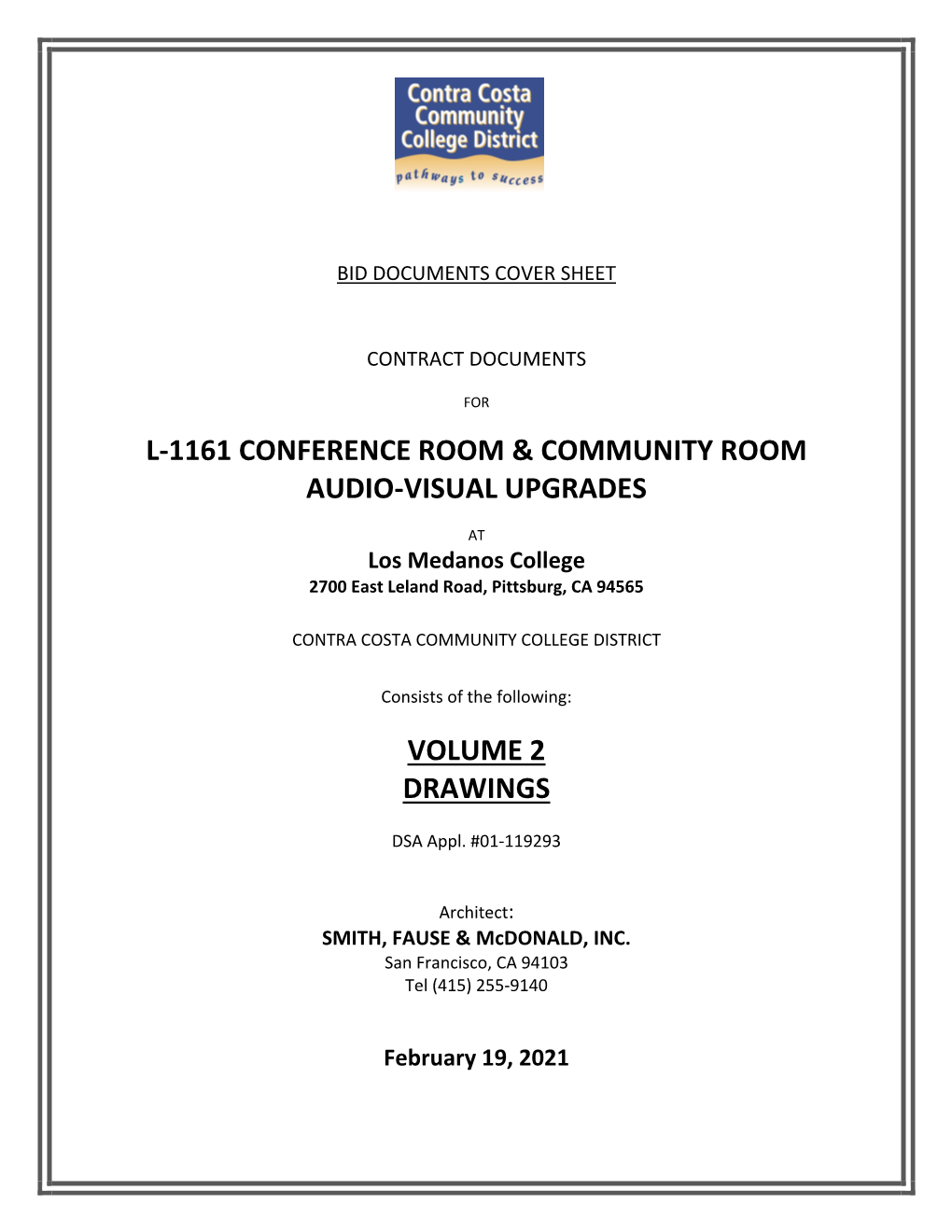 L-1161 Conference Room & Community Room Audio-Visual Upgrades