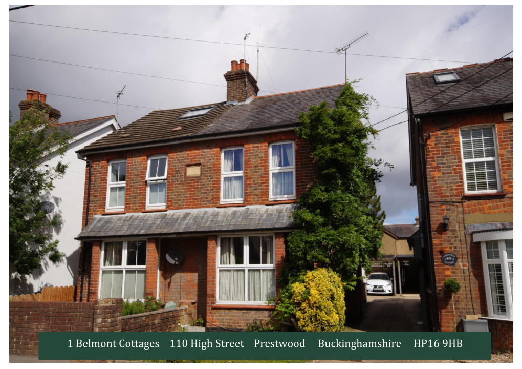 1 Belmont Cottages 110 High Street Prestwood Buckinghamshire HP16 9HB