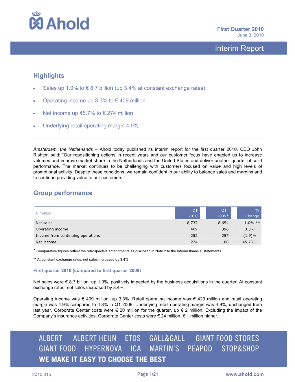 Interim Report