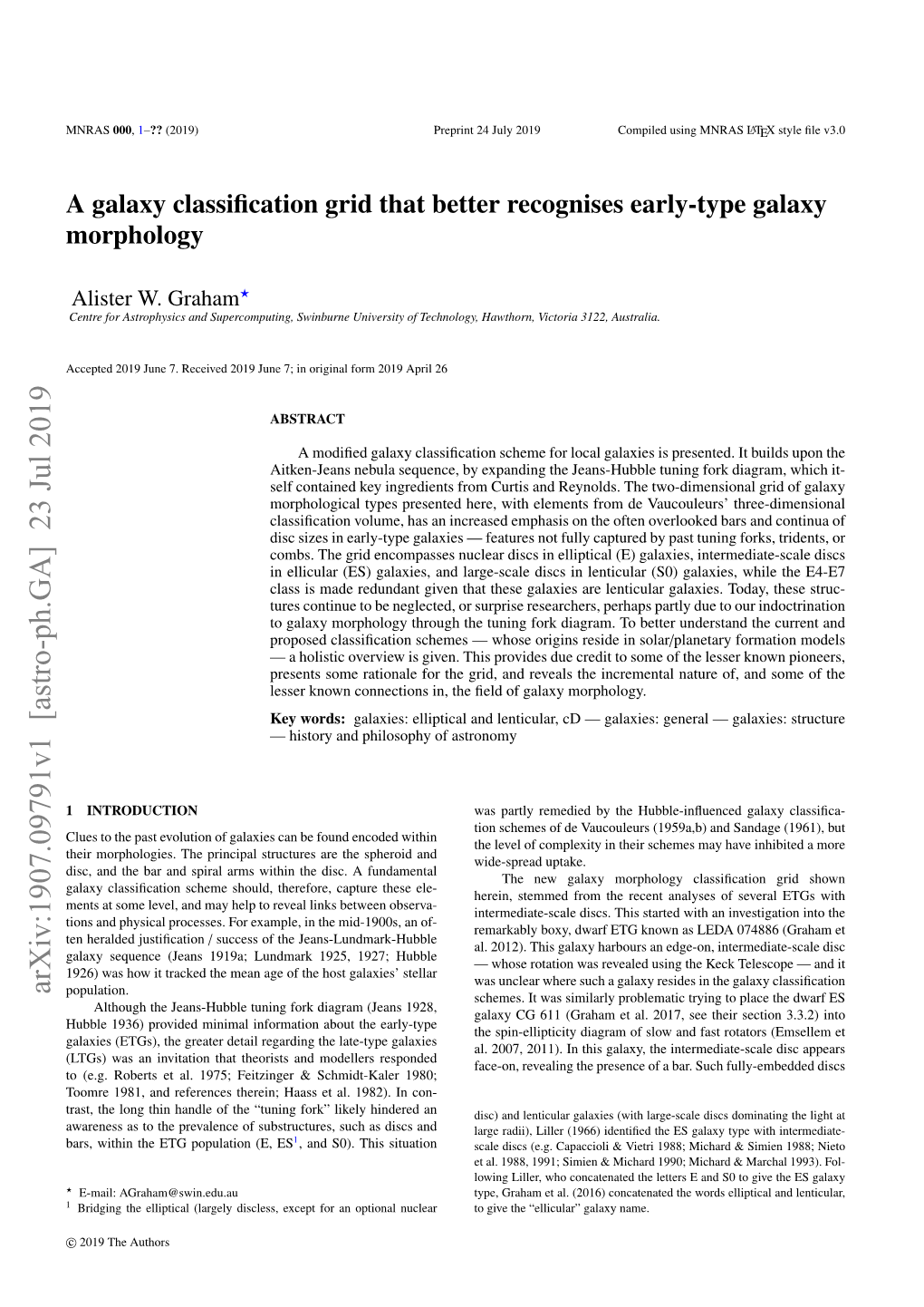 A Galaxy Classification Grid That Better Recognises Early-Type Galaxy