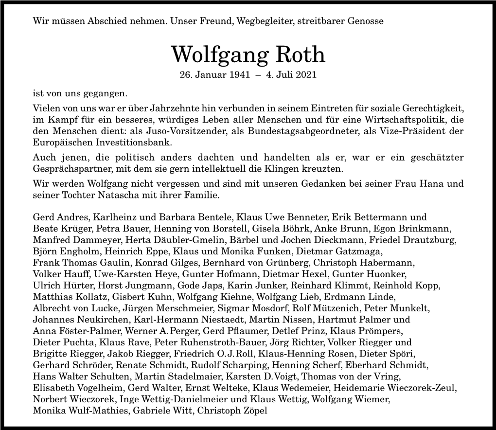 Wolfgang Roth 26