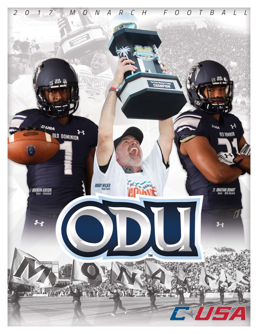 2017 Old Dominion Football Media Guide | 1 2016 Popeyes Bahamas Bowl Champions