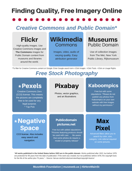Creative Commons and Stock Photography