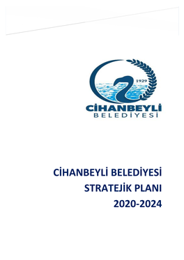 Cihanbeyli Belediyesi Stratejik Plani 2020-2024