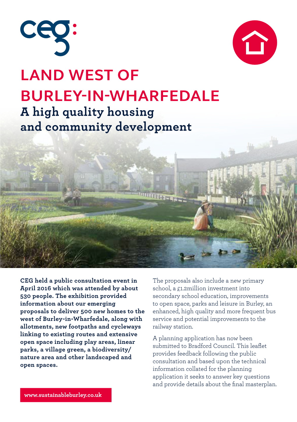 LAND WEST of BURLEY-IN-WHARFEDALE a High Quality Housing and Community Development