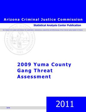 2009 Yuma County Gang Threat Assessment