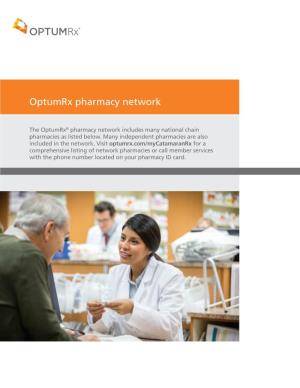 Optumrx Pharmacy Network