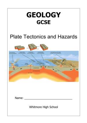 GCSE Plate Tectonics and Hazards