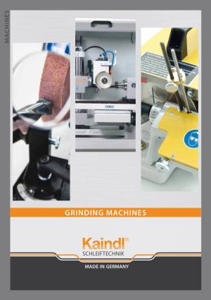 Grinding Machines Made in Germany in Made