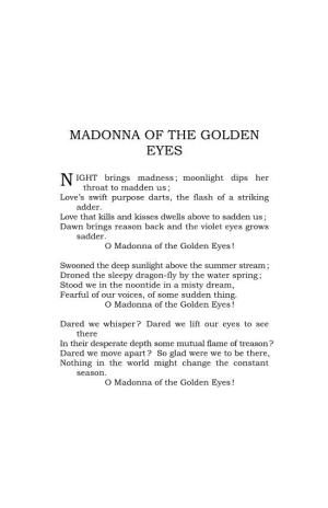 Madonna of the Golden Eyes