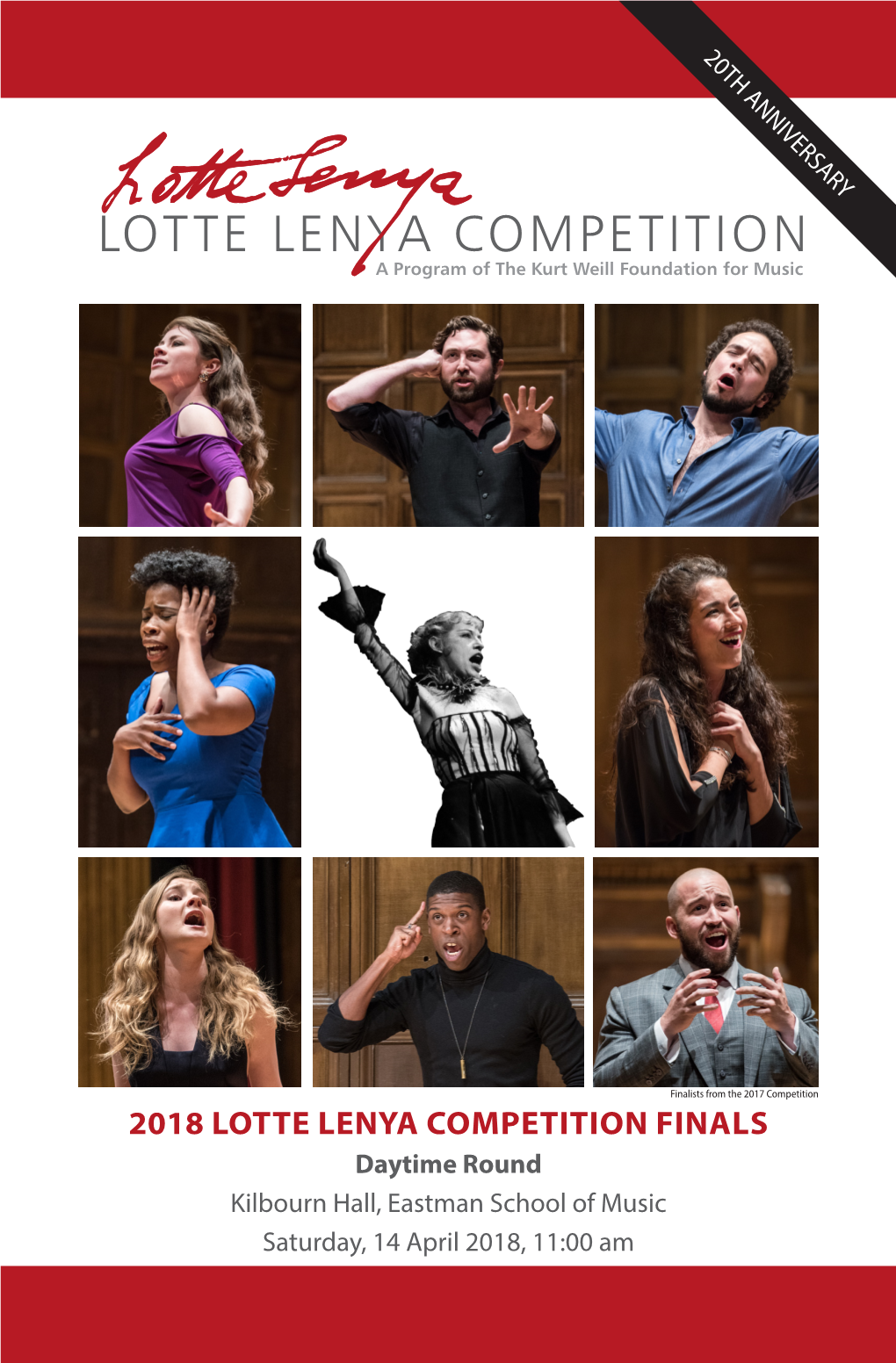 2018 Lotte Lenya Competition Finals