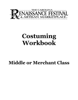 Costuming Workbook