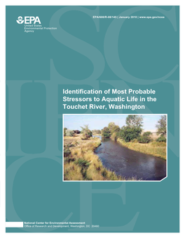 Identification of Most Probable Stressors to Aquatic Life in the Touchet River, Washington