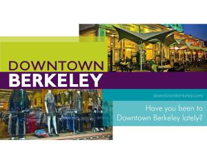 Downtown Berkeley Retail Brochure