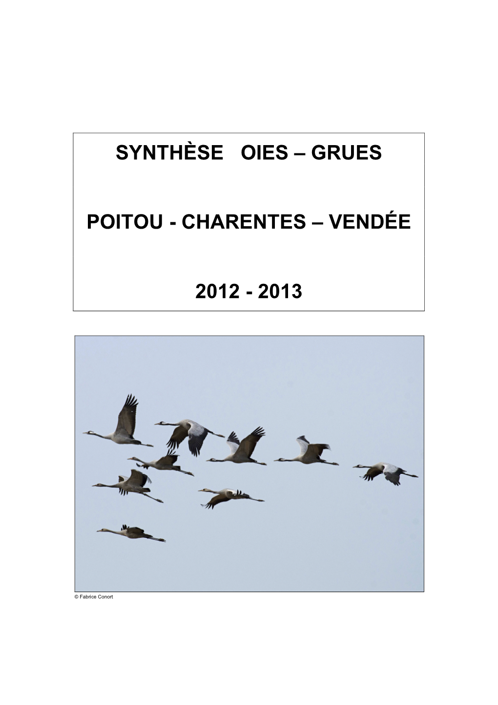 Oies-Grues C-O 2012-2013
