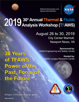 TFAWS 2019 Program