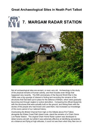 Margam Radar Station