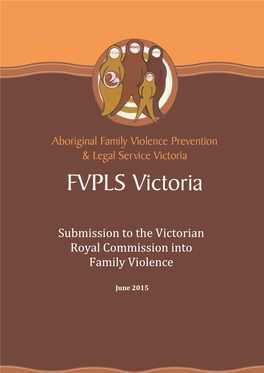 Submission to the Victorian Royal Commission Into Family Violence