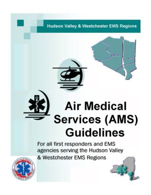 Air Medical Services Utilization Guidelines