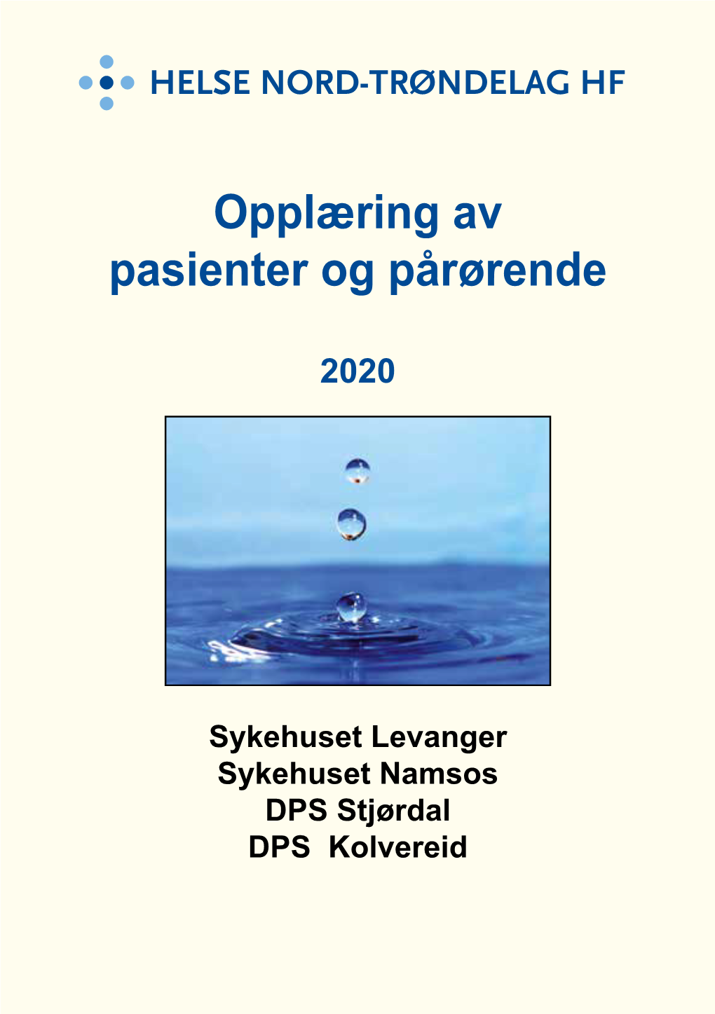 Opplæring Av Pasienter Og Pårørende