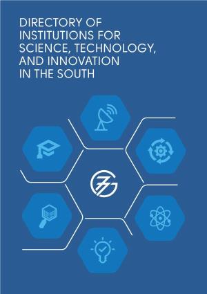 Directory of Institutions for Science, Technology And