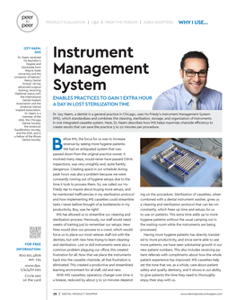 Instrument Management System