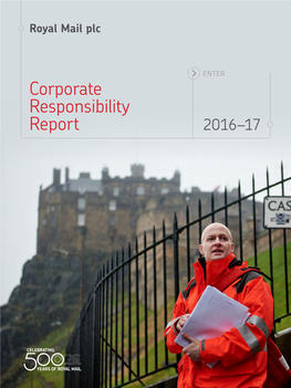 Royal Mail Plc Corporate Responsibility Report 2016–17