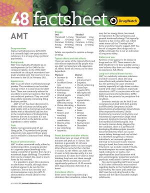 Drugwatch AMT Factsheet
