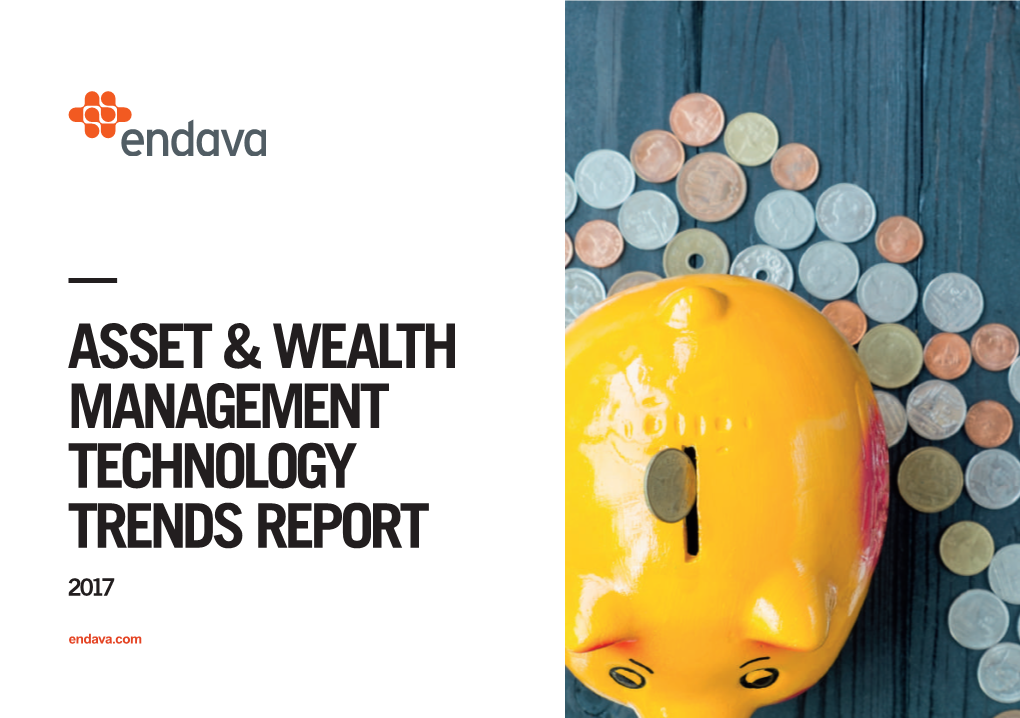 Asset & Wealth Management Technology Trends Report