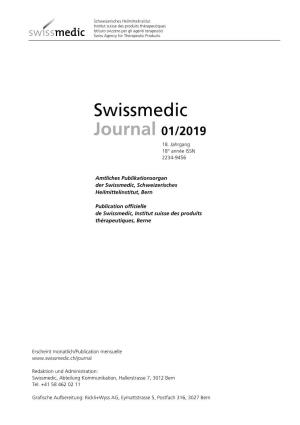Swissmedic Journal 01 2019
