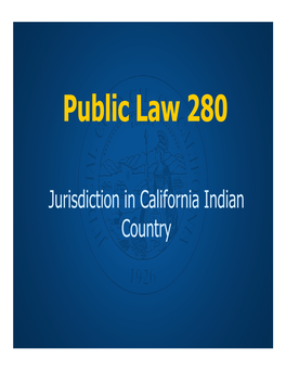 Public Law 280