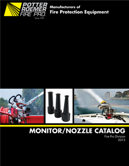 Fire Pro Monitor/Nozzle Catalog