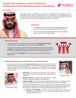 Repression in Mohammed Bin Salman's Saudi Arabia