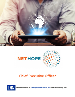 Position Overview Nethope CEO 2020