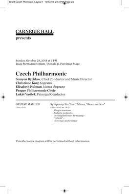 Czech Philharmonic