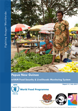 Papua New Guinea Mvam Food Security & Livelihoods Monitoring System