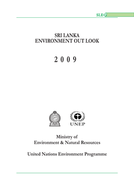 Sri Lanka Environment Outlook 2009