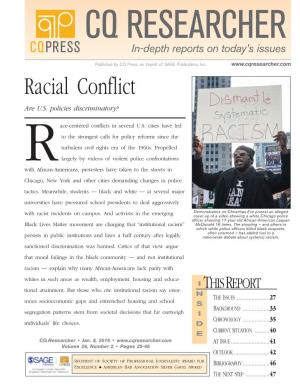 Racial Conflict Are U.S