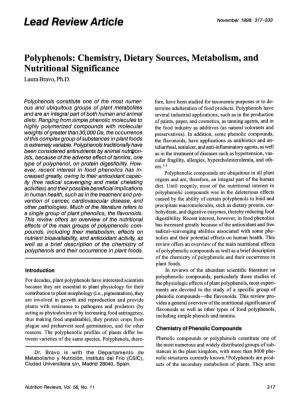 Bravo 1998 Polyphenols Chemistry.Pdf