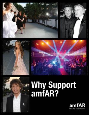 Why Support Amfar?