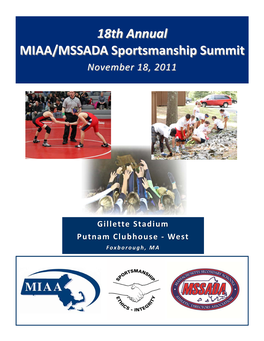 MIAA Sportsmanship Summit