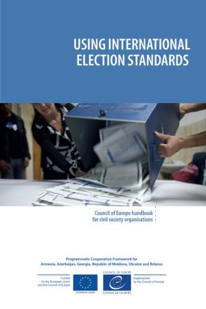 Using International Election Standards