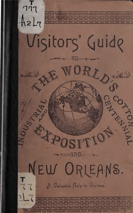 Visitors' Guide to the World's Industrial and Cotton Centennial