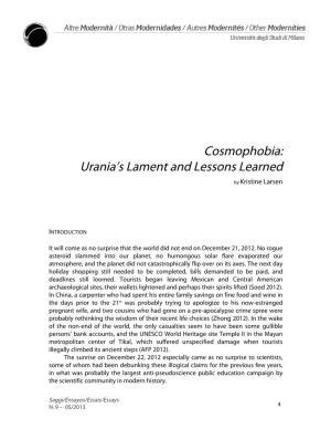 Urania's Lament and Lessons Learned