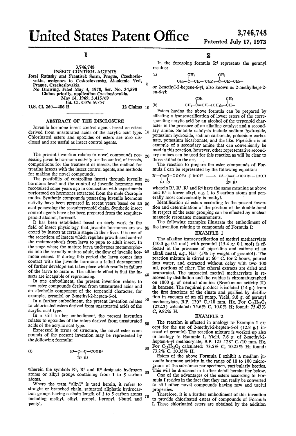 United States' Patent