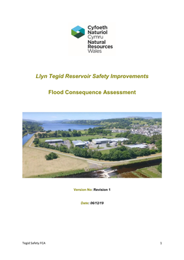 Llyn Tegid Reservoir Safety Improvements Flood Consequence