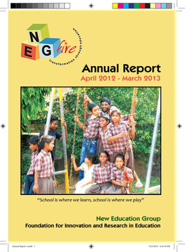 Annual Report 2.Indd 1 9/23/2013 6:41:54 PM