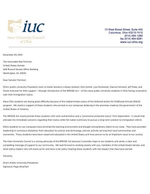 Inter-University Council DACA Letter 1/29/17, 12:05 PM
