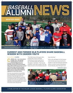 Current and Former Mlb Players Share Baseball Wisdom with Camden Youth